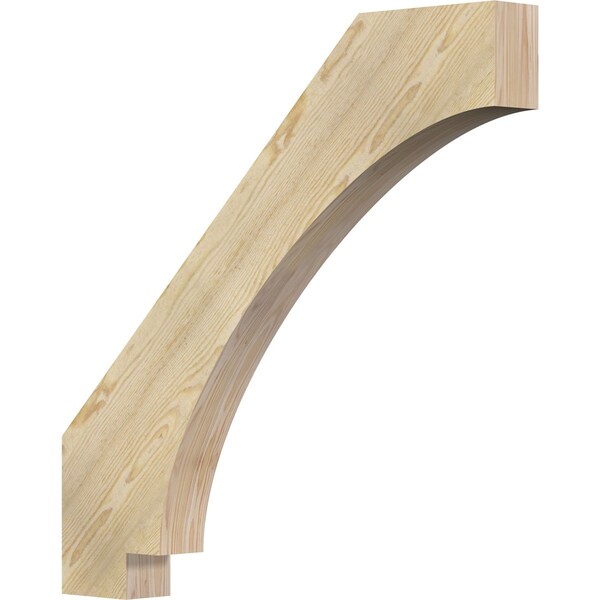 Ekena Millwork 4"W x 36"D x 36"H Imperial Rough Sawn Knee Brace, Douglas Fir BRC04X36X36IMP00RDF - main